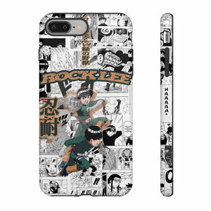 Printify Anime Phone Case iPhone 8 Plus / Matte Naruto Shippuden: Rock Lee "Beautiful Green Beast" Anime Phone Case