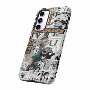 Printify Anime Phone Case Naruto Shippuden: Rock Lee "Beautiful Green Beast" Anime Phone Case