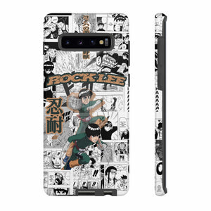 Printify Anime Phone Case Samsung Galaxy S10 Plus / Glossy Naruto Shippuden: Rock Lee "Beautiful Green Beast" Anime Phone Case