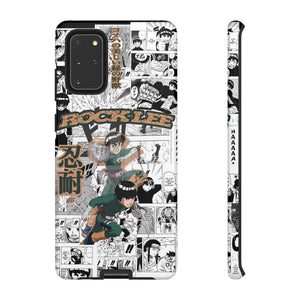 Printify Anime Phone Case Samsung Galaxy S20+ / Glossy Naruto Shippuden: Rock Lee "Beautiful Green Beast" Anime Phone Case