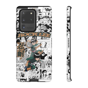 Printify Anime Phone Case Samsung Galaxy S20 Ultra / Matte Naruto Shippuden: Rock Lee "Beautiful Green Beast" Anime Phone Case
