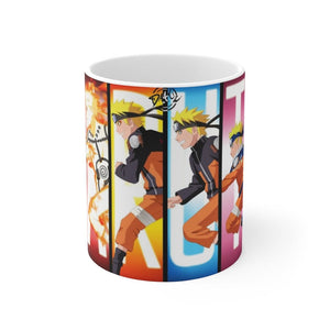 Primal Noir Anime Mug Evolution of Naruto Coffee Mug