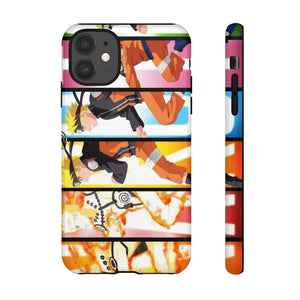 Primal Noir Anime Phone Case iPhone 11 / Glossy Evolution of Naruto Phone Case