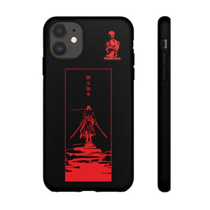 Primal Noir Anime Phone Case iPhone 11 / Matte Zoro - Walk Your Own Path Phone Case