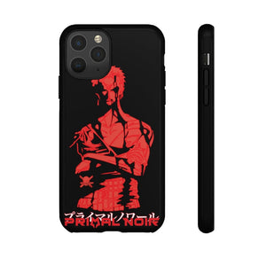 Primal Noir Anime Phone Case iPhone 11 Pro / Glossy Zoro - Nothing Happened Phone Case