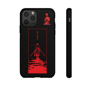 Primal Noir Anime Phone Case iPhone 11 Pro / Glossy Zoro - Walk Your Own Path Phone Case
