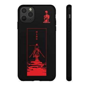 Primal Noir Anime Phone Case iPhone 11 Pro Max / Glossy Zoro - Walk Your Own Path Phone Case