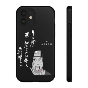 Primal Noir Anime Phone Case iPhone 12 / Glossy Death Smile Anime Tough Case
