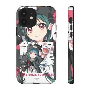 Primal Noir Anime Phone Case iPhone 12 / Glossy Yuna The Adventurer Tough Case