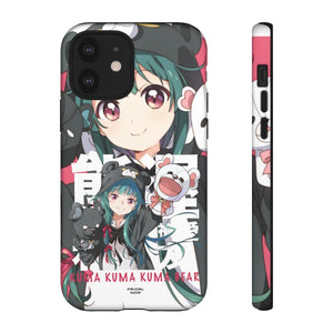 Primal Noir Anime Phone Case iPhone 12 / Matte Yuna The Adventurer Tough Case