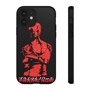 Primal Noir Anime Phone Case iPhone 12 / Matte Zoro - Nothing Happened Phone Case