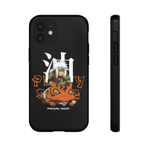 Primal Noir Anime Phone Case iPhone 12 Mini / Glossy Pervy Sage Phone Case