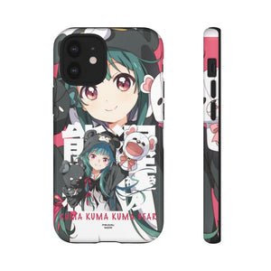Primal Noir Anime Phone Case iPhone 12 Mini / Glossy Yuna The Adventurer Tough Case