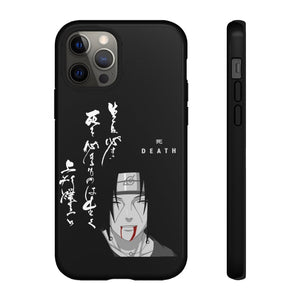 Primal Noir Anime Phone Case iPhone 12 Pro / Glossy Death Smile Anime Tough Case