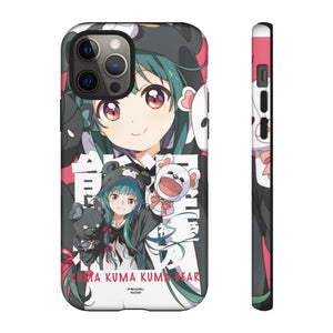 Primal Noir Anime Phone Case iPhone 12 Pro / Glossy Yuna The Adventurer Tough Case