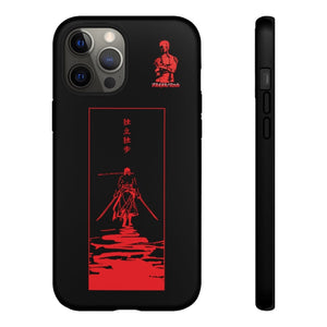 Primal Noir Anime Phone Case iPhone 12 Pro Max / Matte Zoro - Walk Your Own Path Phone Case