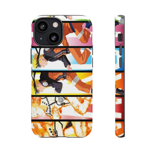 Primal Noir Anime Phone Case iPhone 13 Mini / Glossy Evolution of Naruto Phone Case