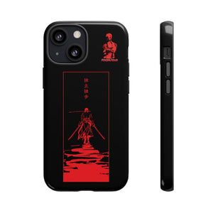 Primal Noir Anime Phone Case iPhone 13 Mini / Glossy Zoro - Walk Your Own Path Phone Case