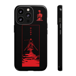 Primal Noir Anime Phone Case iPhone 13 Pro / Glossy Zoro - Walk Your Own Path Phone Case