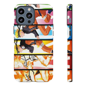 Primal Noir Anime Phone Case iPhone 13 Pro Max / Glossy Evolution of Naruto Phone Case