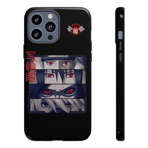 Primal Noir Anime Phone Case iPhone 13 Pro Max / Glossy Uchiha Clan Sharingan Phone Case