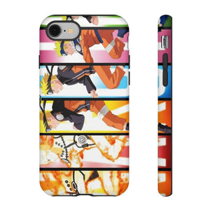 Primal Noir Anime Phone Case iPhone 8 / Matte Evolution of Naruto Phone Case