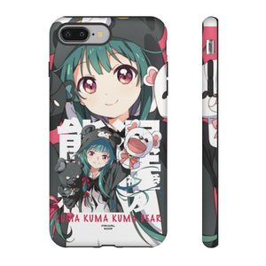 Primal Noir Anime Phone Case iPhone 8 Plus / Matte Yuna The Adventurer Tough Case