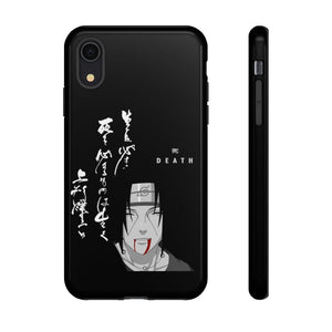 Primal Noir Anime Phone Case iPhone XR / Glossy Death Smile Anime Tough Case