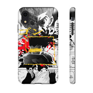 Primal Noir Anime Phone Case iPhone XR / Glossy HxH Gon's Rage Phone Case