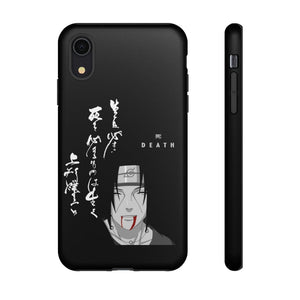 Primal Noir Anime Phone Case iPhone XR / Matte Death Smile Anime Tough Case