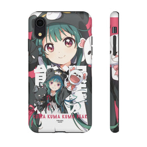 Primal Noir Anime Phone Case iPhone XR / Matte Yuna The Adventurer Tough Case