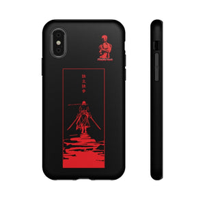 Primal Noir Anime Phone Case iPhone XS / Matte Zoro - Walk Your Own Path Phone Case