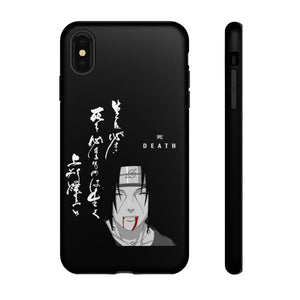 Primal Noir Anime Phone Case iPhone XS MAX / Matte Death Smile Anime Tough Case