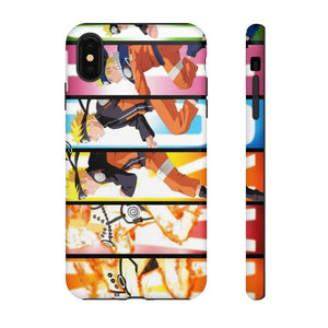 Primal Noir Anime Phone Case iPhone XS MAX / Matte Evolution of Naruto Phone Case