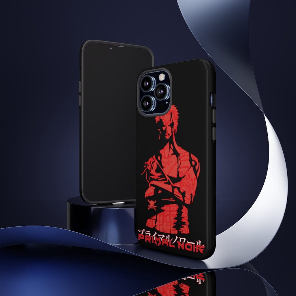 Primal Noir Anime Phone Case iPhone 13 Pro Max / Glossy Zoro - Nothing Happened Phone Case