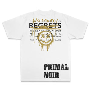 Primal Noir Anime T-Shirt "Sweat or Regrets...You Decide" Heavyweight Pump Cover T-shirt