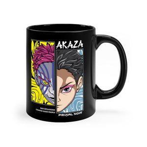 Printify Anime Mug 11oz AKAZA - Bad Situations Mug