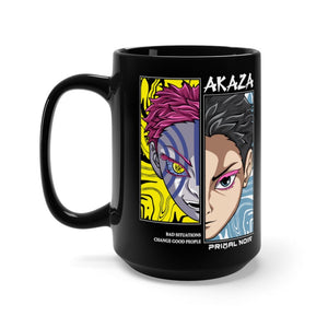 Printify Anime Mug AKAZA - Bad Situations Mug