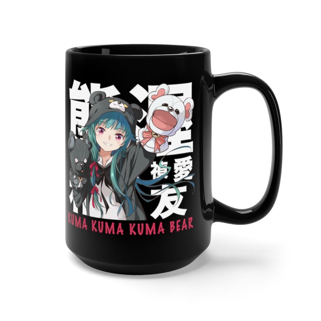 Printify Anime Mug 11oz Kuma Kuma Kuma Bear Mug