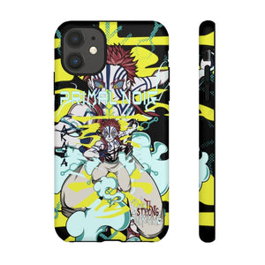 Printify Anime Phone Case iPhone 11 / Matte Survival Of The Fittest Tough Case