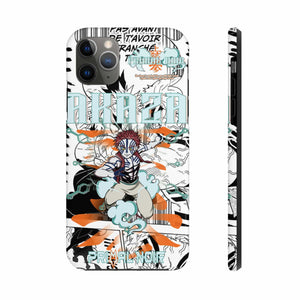Printify Anime Phone Case iPhone 11 Pro Max Demon Slayer: Akaza Battle Craze Anime Phone Case
