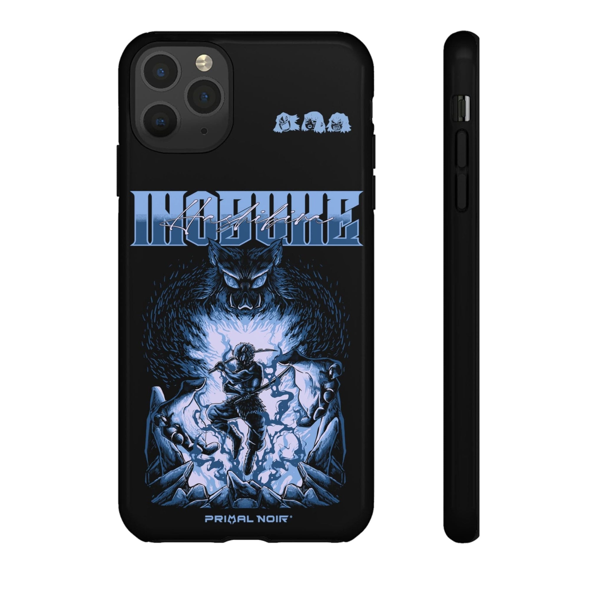 Printify Anime Phone Case iPhone 11 Pro Max / Glossy Demon Slayer: Inosuke Hashibira - Beast Breathing Anime Phone Case