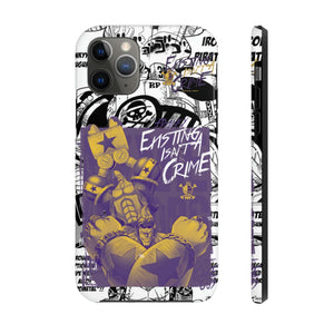 Printify Anime Phone Case iPhone 11 Pro One Piece: Franky “Existing Isn't A Crime” Anime Phone Case