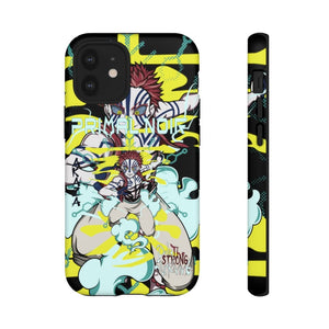 Printify Anime Phone Case iPhone 12 Mini / Matte Survival Of The Fittest Tough Case