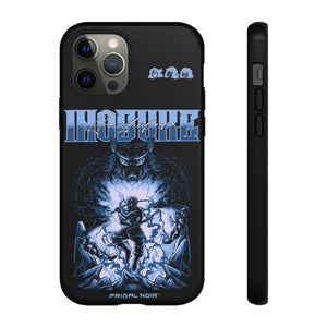 Printify Anime Phone Case iPhone 12 Pro / Glossy Demon Slayer: Inosuke Hashibira - Beast Breathing Anime Phone Case