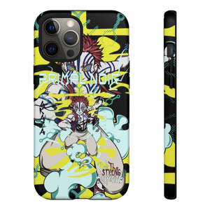 Printify Anime Phone Case iPhone 12 Pro Max / Matte Survival Of The Fittest Tough Case