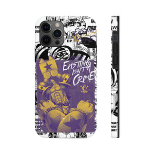 Printify Anime Phone Case iPhone 12 Pro One Piece: Franky “Existing Isn't A Crime” Anime Phone Case