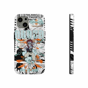 Printify Anime Phone Case iPhone 13 Demon Slayer: Akaza Battle Craze Anime Phone Case