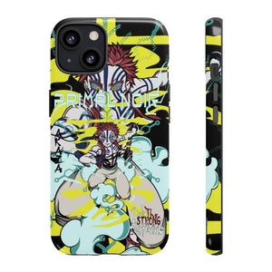 Printify Anime Phone Case iPhone 13 / Glossy Survival Of The Fittest Tough Case