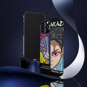 Printify Anime Phone Case iPhone 13 Pro Max / Glossy AKAZA - Bad Situations Phone Case